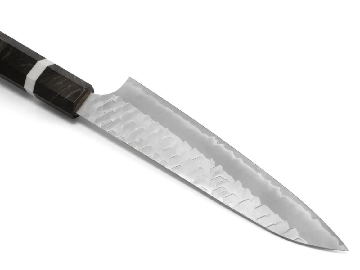 ORYOKI Petty Messer*Allzweckmesser SPG2 Migaki Tsuchime Petty 150, Birke
