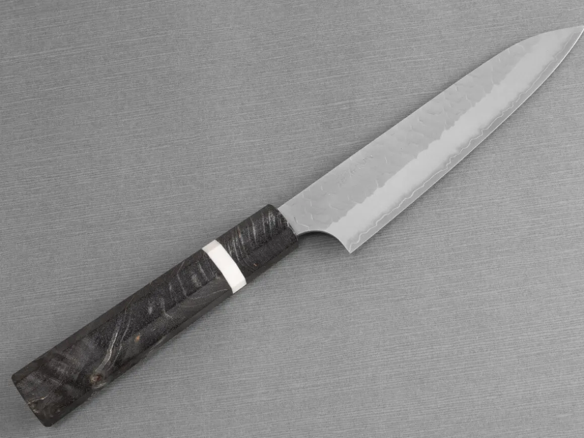 ORYOKI Petty Messer*Allzweckmesser SPG2 Migaki Tsuchime Petty 150, Birke