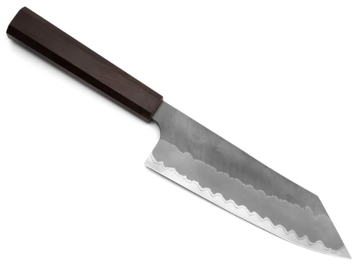 ORYOKI Bunka Messer*AS Bunka 180 Tsuchime, Ebony
