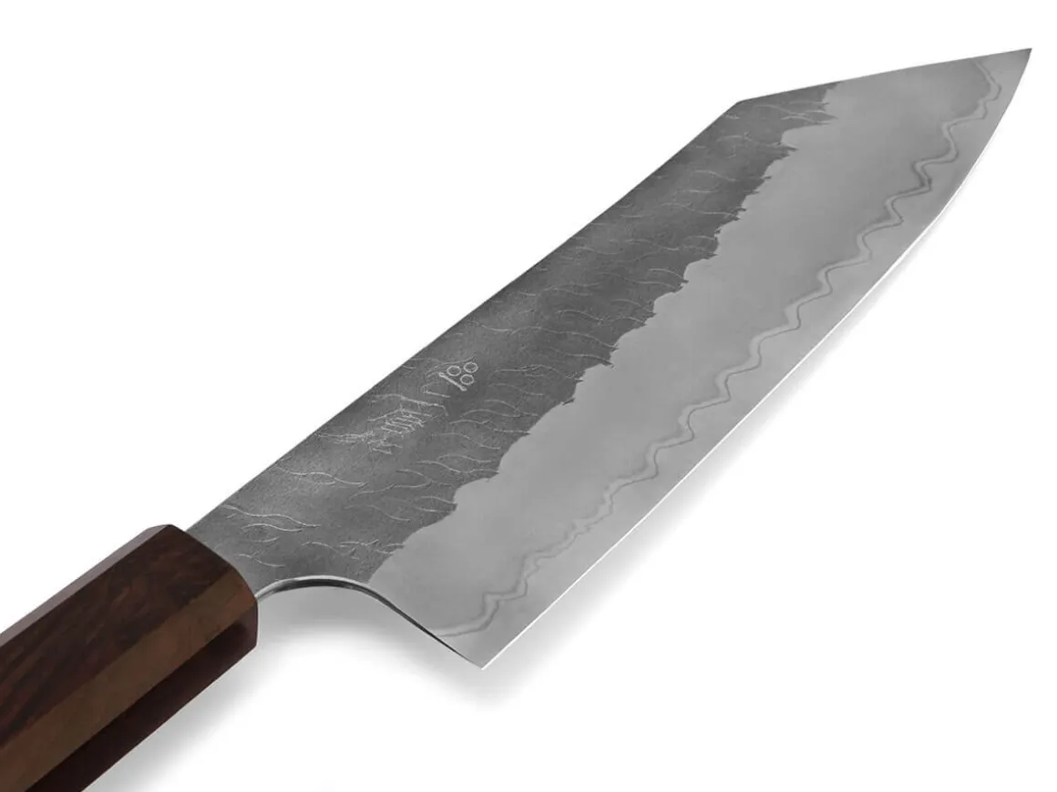 ORYOKI Bunka Messer*AS Bunka 180 Tsuchime, Ebony
