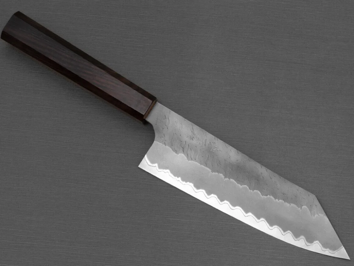 ORYOKI Bunka Messer*AS Bunka 180 Tsuchime, Ebony