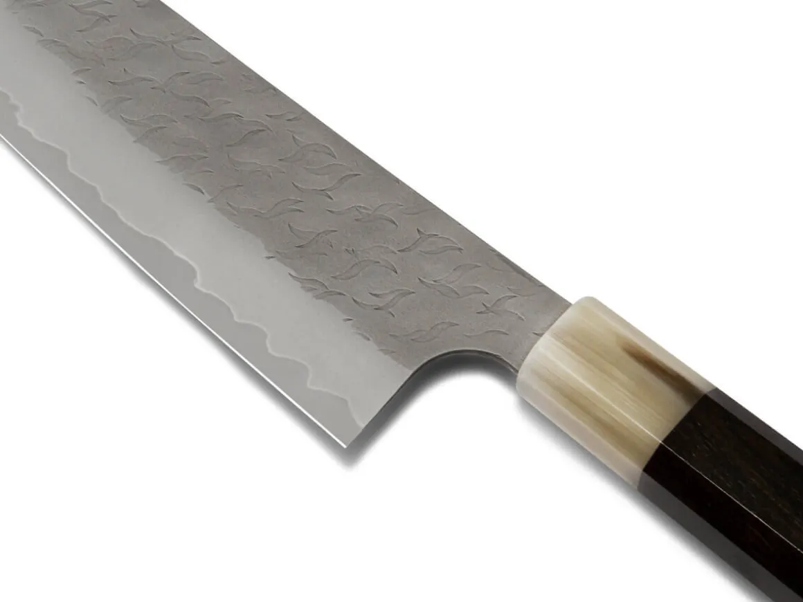 ORYOKI Bunka Messer*AS Bunka Tsuchime 180, Ebony Handle