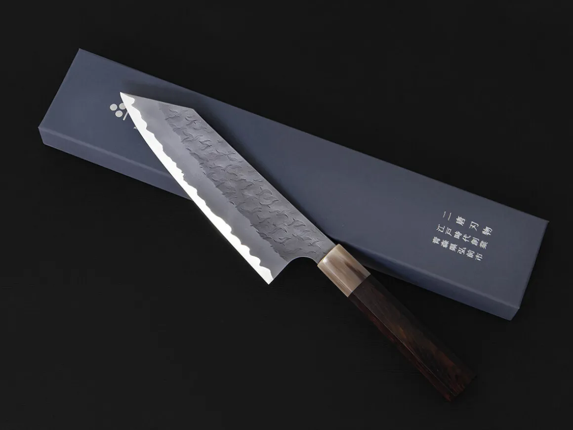 ORYOKI Bunka Messer*AS Bunka Tsuchime 180, Ebony Handle
