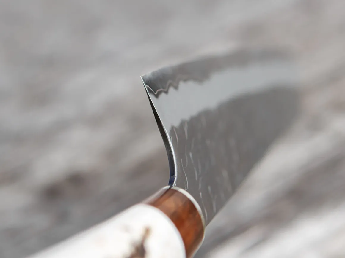 ORYOKI Gyuto Messer*AS Kiritsuke Gyuto 240 Tsuchime, Kadzuno-gara