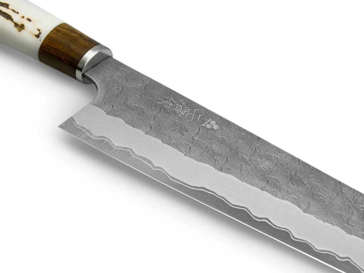 ORYOKI Gyuto Messer*AS Kiritsuke Gyuto 240 Tsuchime, Kadzuno-gara
