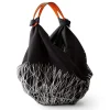 ORYOKI Furoshiki*Baumwolltasche Furoshiki Tsuru, indigo, 100 cm