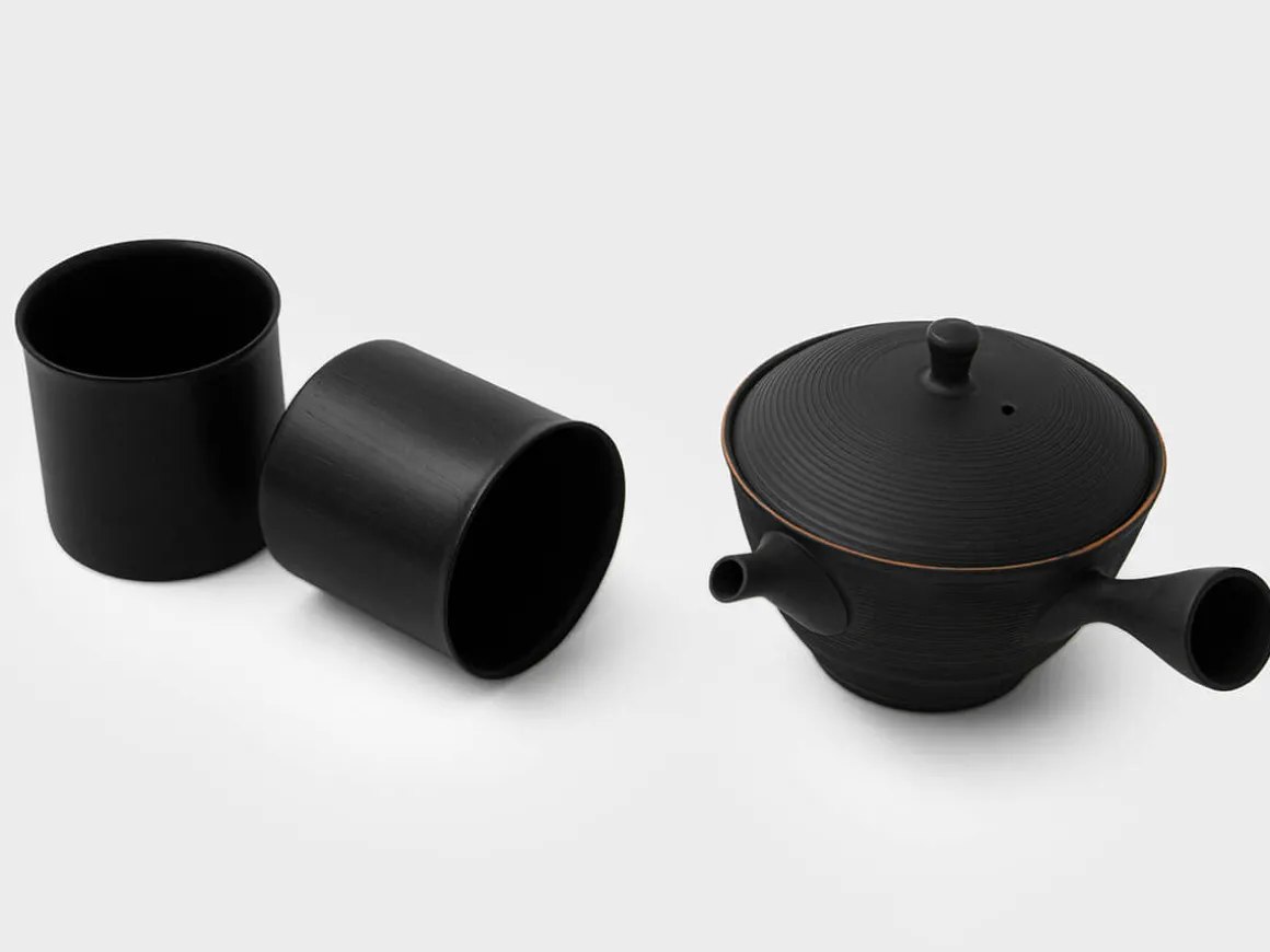 ORYOKI Teeschalen Und Becher|Teegeschirr*Becher Sen, schwarz