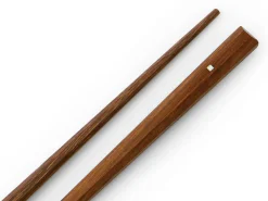 ORYOKI Essstäbchen|Oryoki*Besteck Set mit Essstäbchen, Löffel und Leder-Tasche