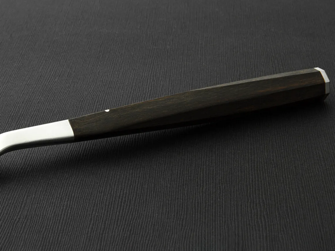 ORYOKI Damastmesser|Lacquerware*Besteck-Set WAKISASHI, Damastmesser mit Gabel