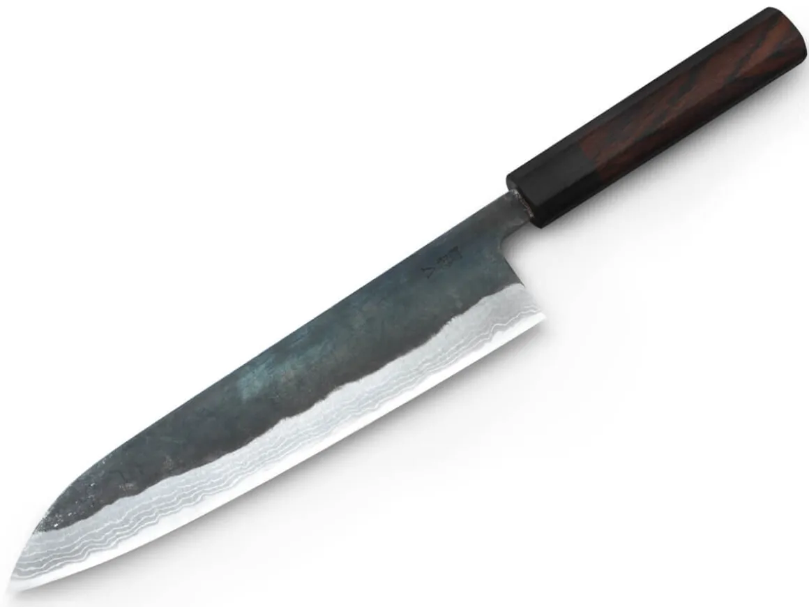 ORYOKI Damastmesser|Gyuto Messer*Damast Messer SUMINAGASHI Gyuto, 11 Lagen