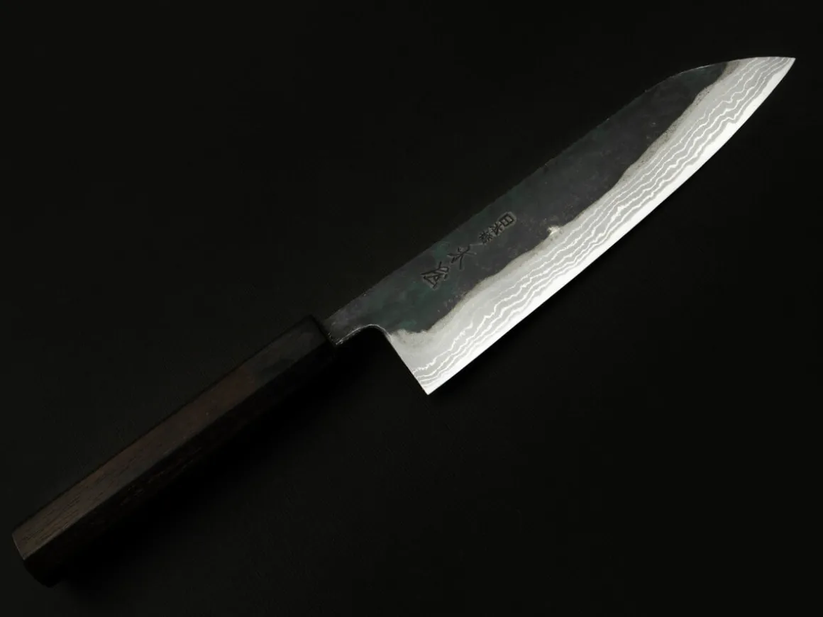 ORYOKI Santokumesser|Damastmesser*Damast Messer SUMINAGASHI Santoku, 11 Lagen