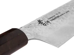 ORYOKI Bunka Messer|Damastmesser*Damastmesser Bunka 160, 33 Lagen, Ebony