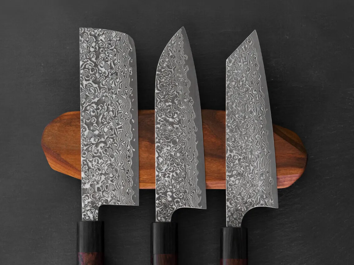 ORYOKI Bunka Messer|Damastmesser*Damastmesser Bunka 170, Yoshimi Kato Kurosome, 30 Lagen