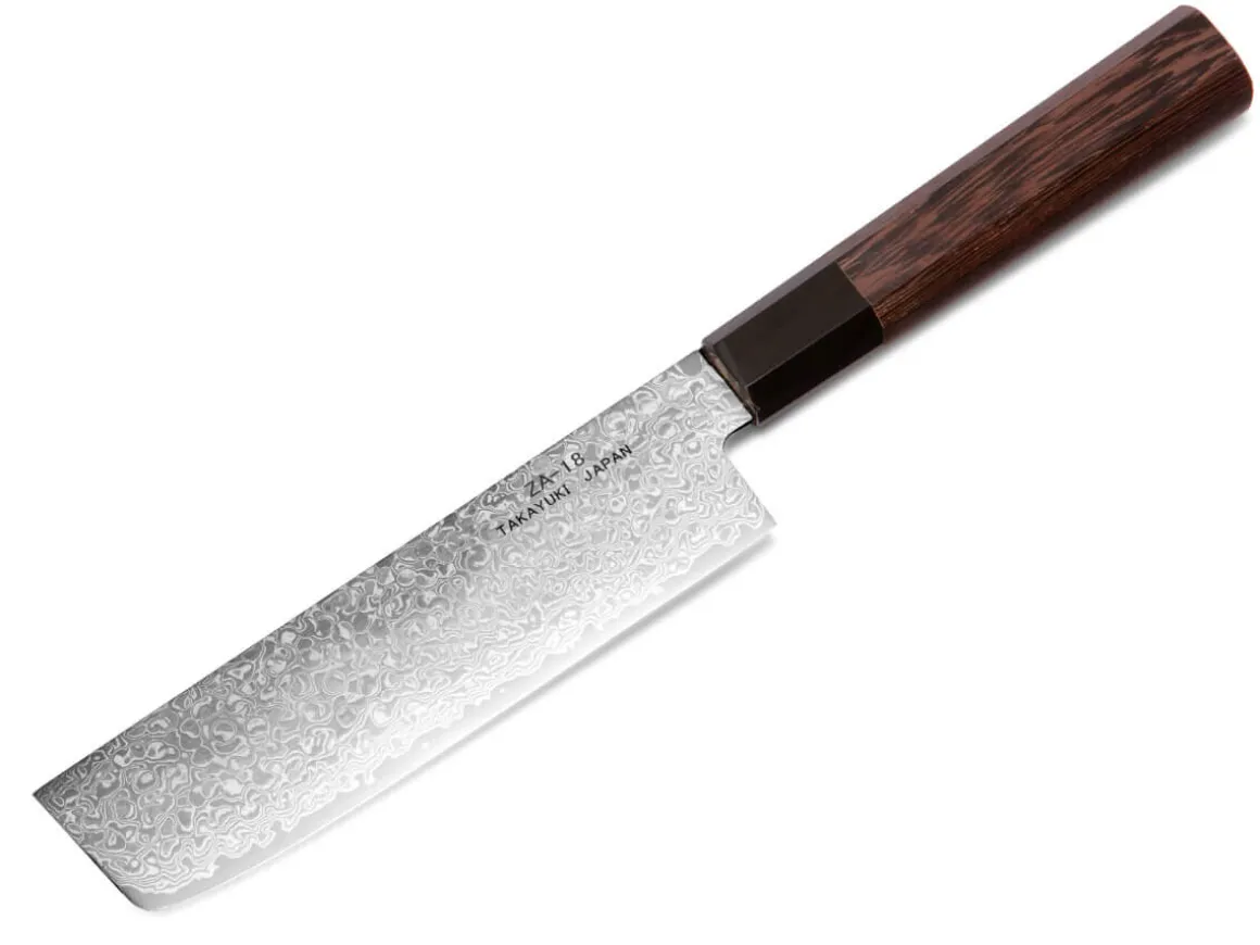 ORYOKI Nakiri Messer|Damastmesser*Damastmesser Ginga Nakiri 165, ZA-18