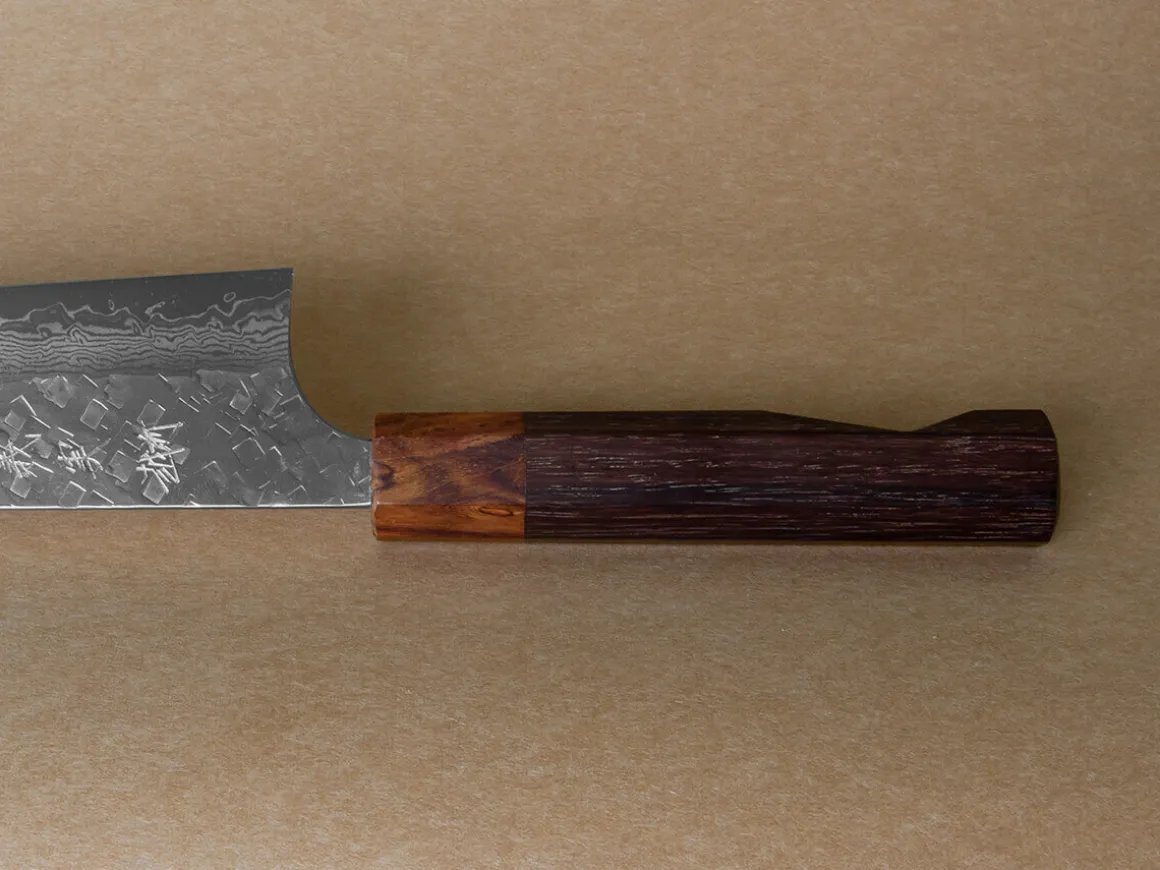 ORYOKI Gyuto Messer|Damastmesser*Damastmesser Gyuto 210 Rose Ebony, 35 Lagen