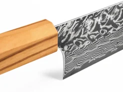 ORYOKI Gyuto Messer|Damastmesser*Damastmesser Gyuto 210 SG2, 63 Lagen, Olive