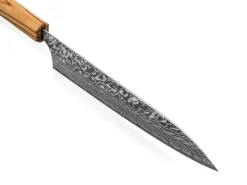ORYOKI Gyuto Messer|Damastmesser*Damastmesser Gyuto 210 SG2, 63 Lagen, Olive