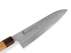 ORYOKI Gyuto Messer|Damastmesser*Damastmesser Gyuto 240, VG-10, Hammerschlag