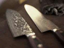 ORYOKI Gyuto Messer|Damastmesser*Damastmesser Gyuto 210, Yoshimi Kato Kurosome, 30 Lagen