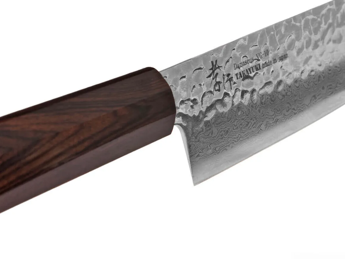 ORYOKI Nakiri Messer|Damastmesser*Damastmesser Nakiri 160, 33 Lagen, Ebony