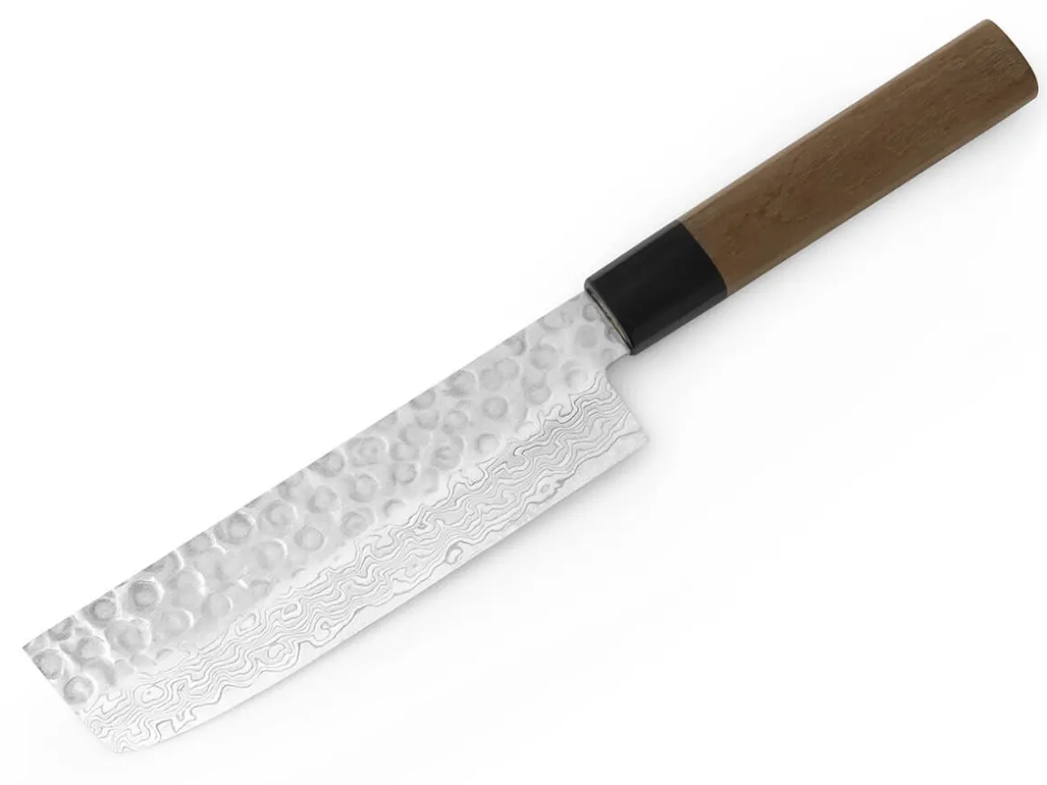 ORYOKI Nakiri Messer|Damastmesser*Damastmesser Nakiri 160, 45 Lagen