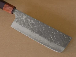ORYOKI Nakiri Messer|Damastmesser*Damastmesser Nakiri 165 Rose Ebony, 35 Lagen