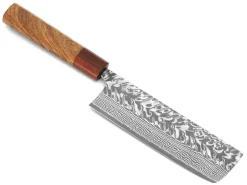 ORYOKI Nakiri Messer|Damastmesser*Damastmesser Nakiri 165 SG2, 63 Lagen, Quitte