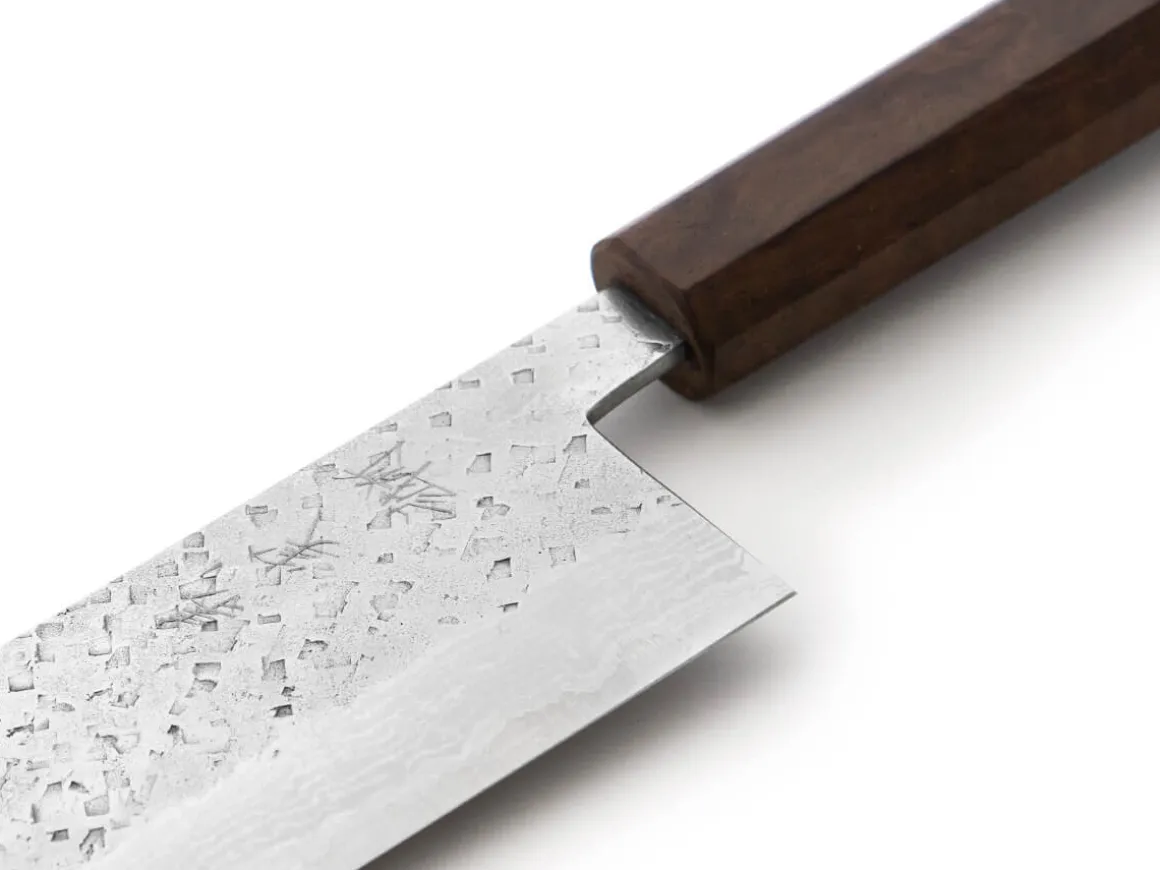 ORYOKI Nakiri Messer|Damastmesser*Damastmesser Nakiri 165 White Ebony, 35 Lagen