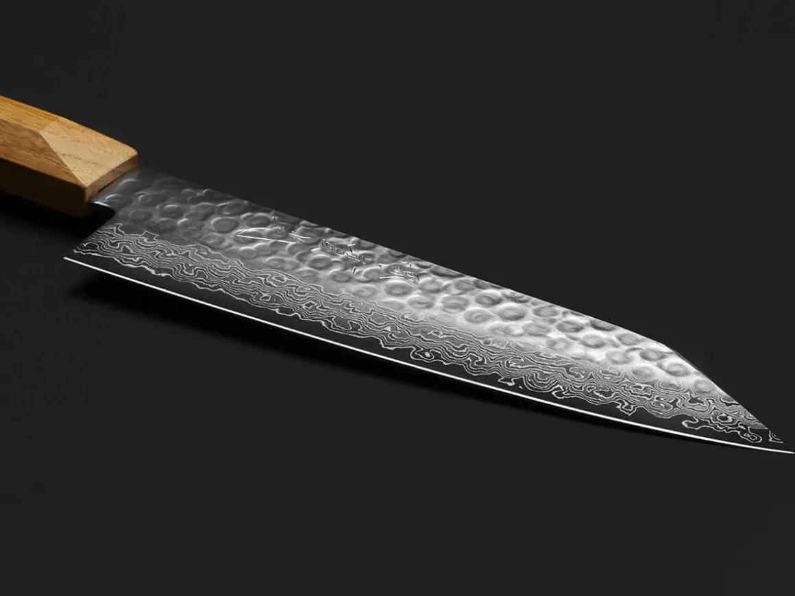 ORYOKI Santokumesser|Damastmesser*Damastmesser NON Santoku 170