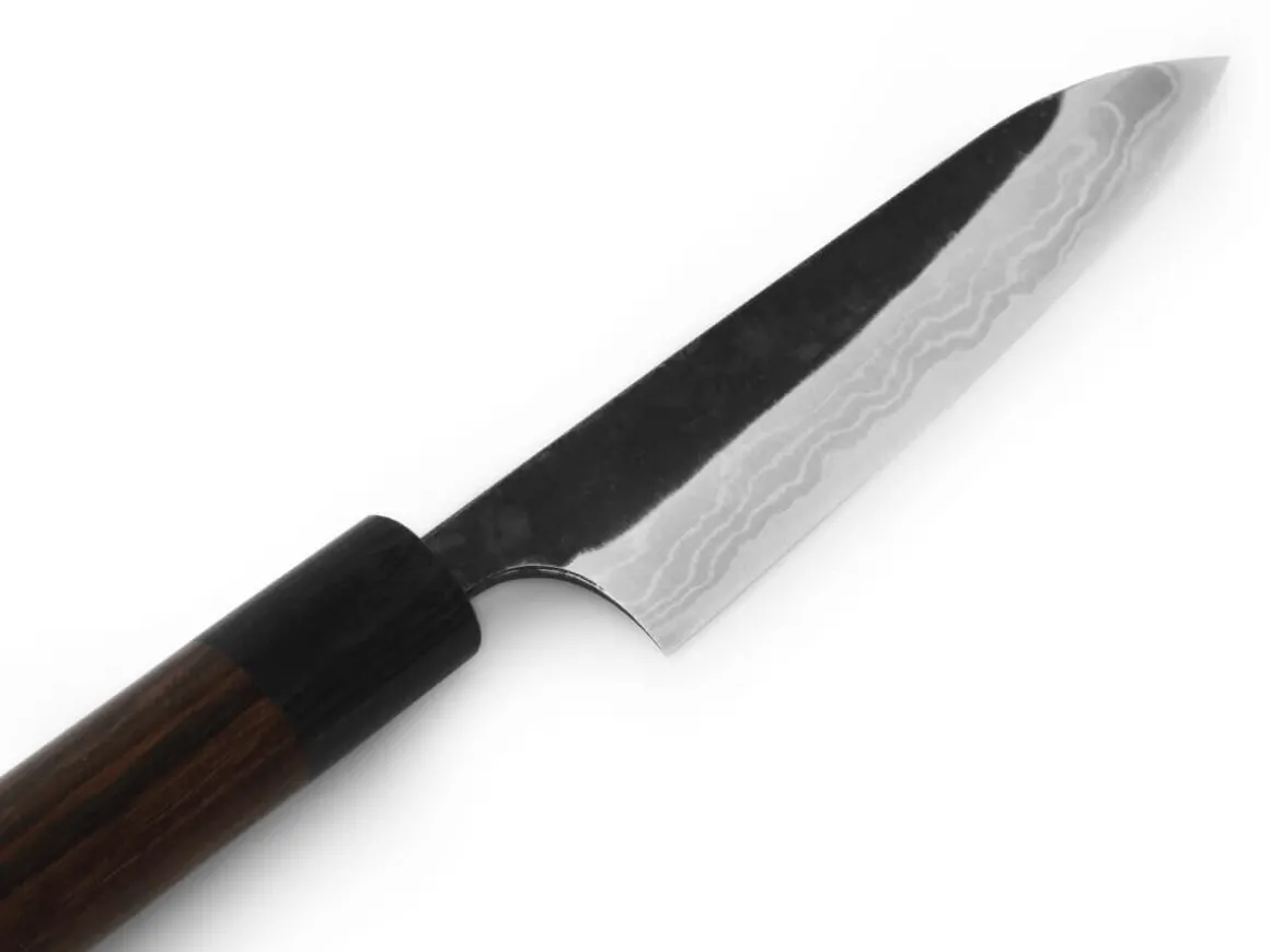 ORYOKI Petty Messer|Damastmesser*Damastmesser Petty 120 Kuroshiage Nami, 12 Lagen