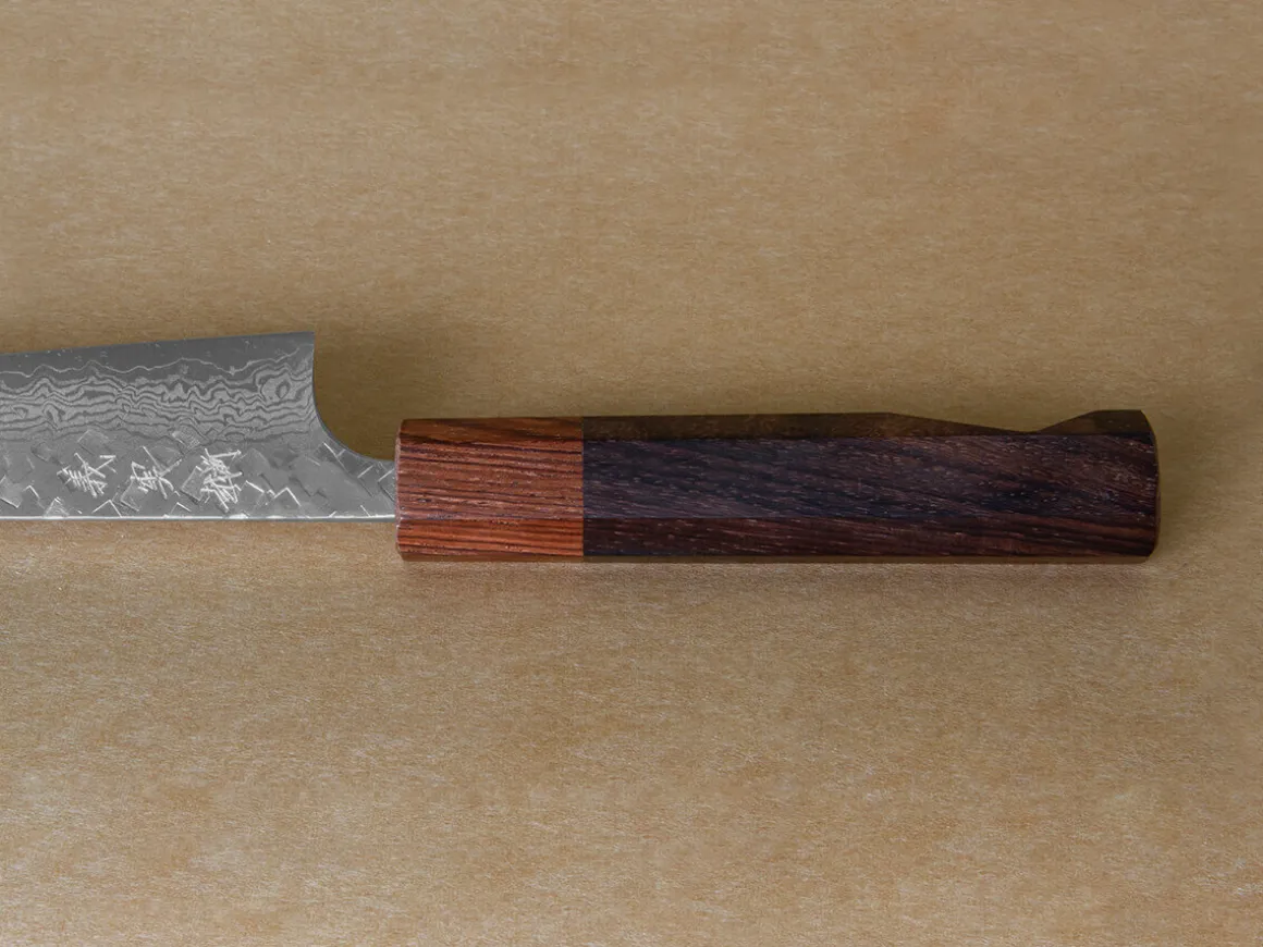 ORYOKI Petty Messer|Damastmesser*Damastmesser Petty 120 Rose Ebony, 35 Lagen