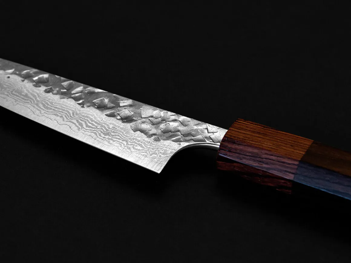 ORYOKI Petty Messer|Damastmesser*Damastmesser Petty 120 Rose Ebony, 35 Lagen