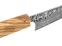 ORYOKI Petty Messer|Damastmesser*Damastmesser Petty 120 SG2, 63 Lagen, Olive