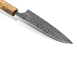 ORYOKI Petty Messer|Damastmesser*Damastmesser Petty 120 SG2, 63 Lagen, Olive