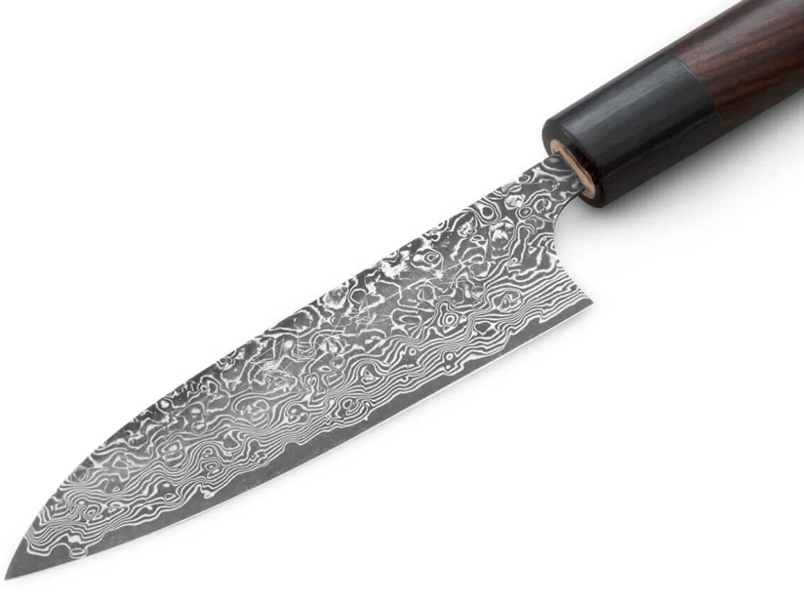 ORYOKI Petty Messer|Damastmesser*Damastmesser Petty 120, Yoshimi Kato Kurosome, 30 Lagen