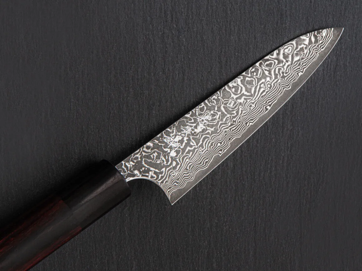ORYOKI Petty Messer|Damastmesser*Damastmesser Petty 120, Yoshimi Kato Kurosome, 30 Lagen