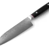 ORYOKI Santokumesser|Damastmesser*Damastmesser Saiun Santoku, 170 mm, 32 Lagen