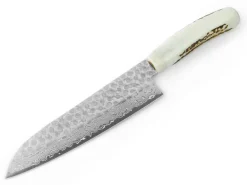 ORYOKI Santokumesser|Damastmesser*Damastmesser Santoku 180, Kadzuno-gara