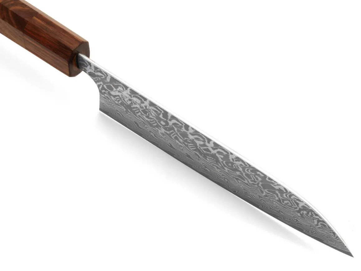 ORYOKI Santokumesser|Damastmesser*Damastmesser Santoku 170 SG2, 63 Lagen, Quitte