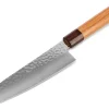 ORYOKI Santokumesser|Damastmesser*Damastmesser Santoku 170, VG-10, Hammerschlag