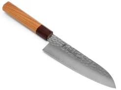 ORYOKI Santokumesser|Damastmesser*Damastmesser Santoku 170, VG-10, Hammerschlag