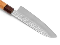 ORYOKI Santokumesser|Damastmesser*Damastmesser Santoku 170, VG-10, Hammerschlag