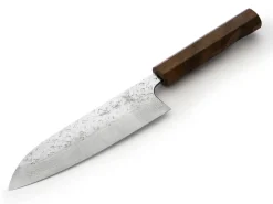 ORYOKI Santokumesser|Damastmesser*Damastmesser Santoku 165 White Ebony, 35 Lagen
