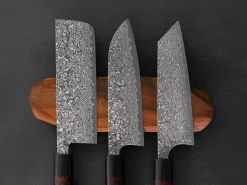 ORYOKI Santokumesser|Damastmesser*Damastmesser Santoku 165, Yoshimi Kato Kurosome, 30 Lagen