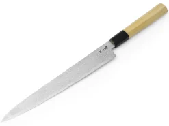 ORYOKI Sushi-Messer|Sashimi Messer*Damastmesser Sashimi 270, Silver Steel