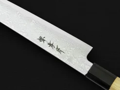 ORYOKI Sushi-Messer|Sashimi Messer*Damastmesser Sashimi 270, Silver Steel