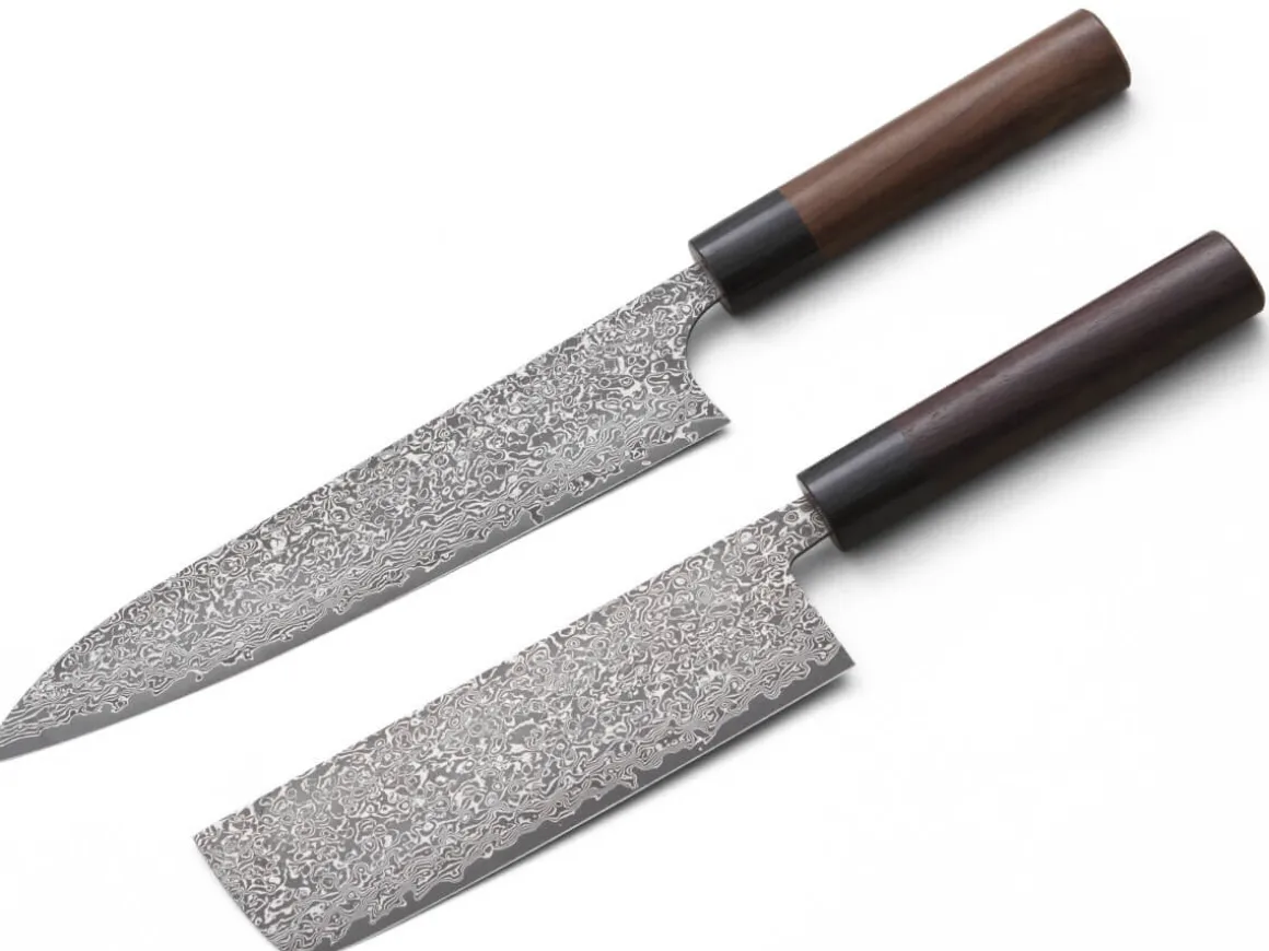 ORYOKI Messersets|Damastmesser*Damastmesser Set Nakiri