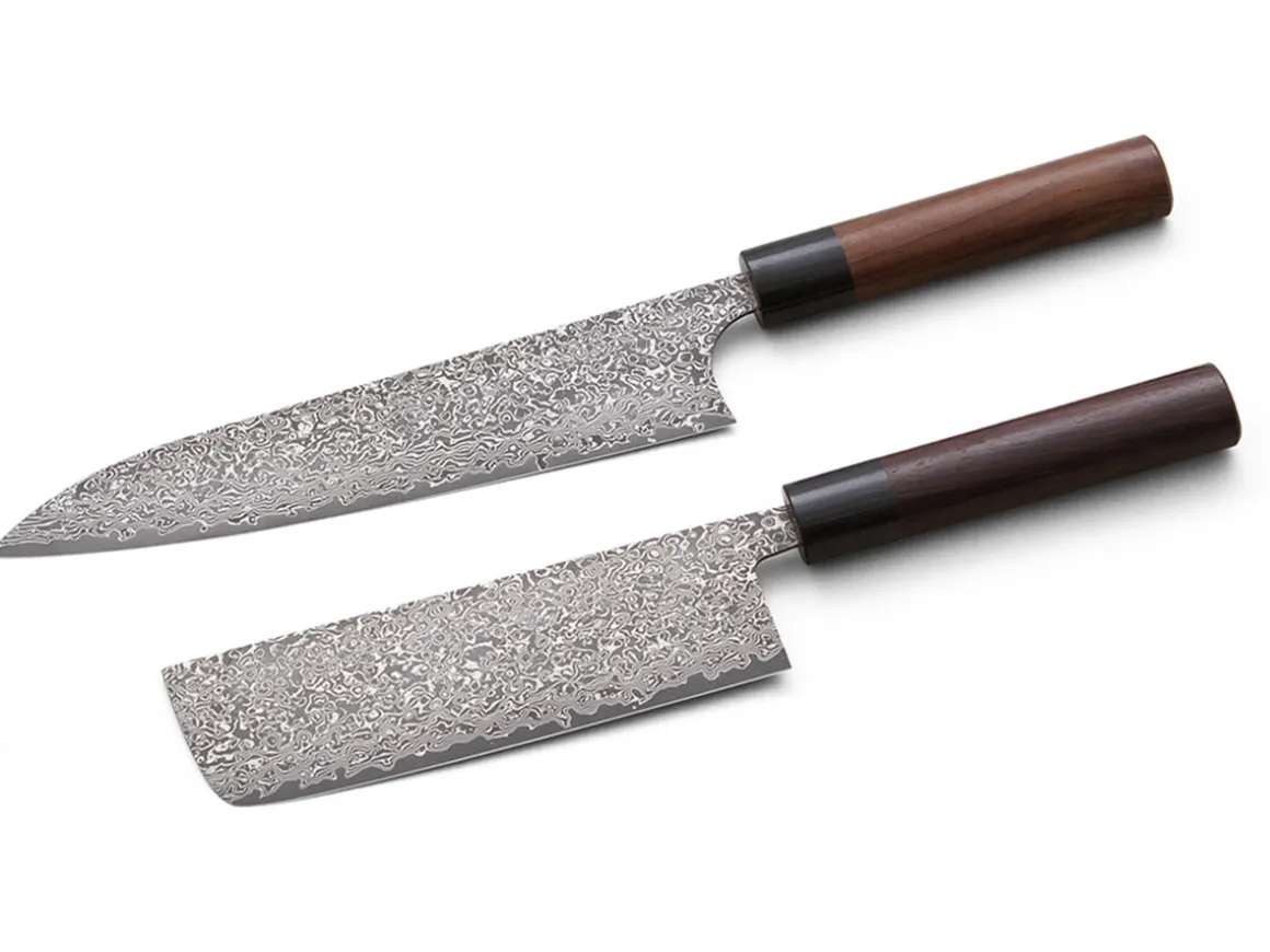 ORYOKI Messersets|Damastmesser*Damastmesser Set Nakiri
