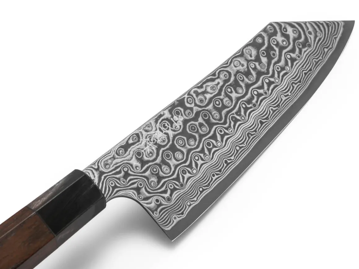 ORYOKI Bunka Messer|Damastmesser*Damastmesser SPG2 Bunka 165, 49 Lagen