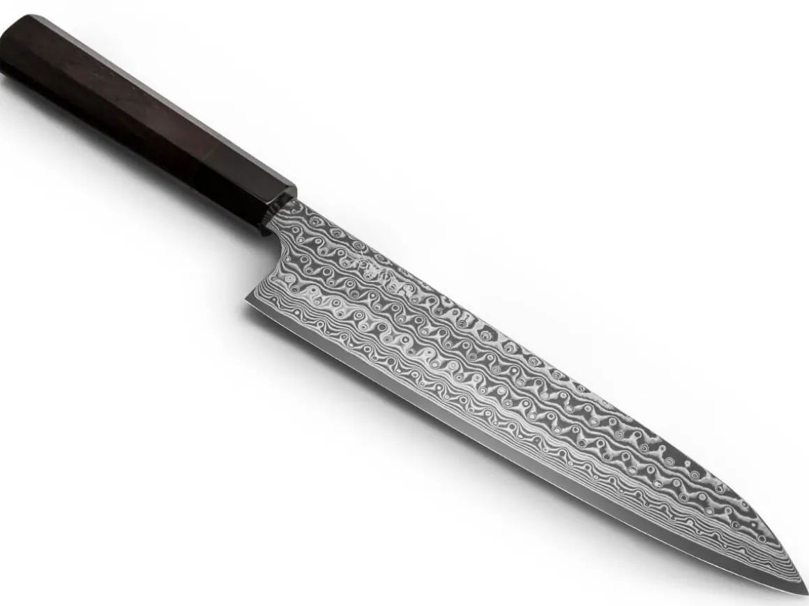 ORYOKI Gyuto Messer|Damastmesser*Damastmesser SPG2 Gyuto 240, 49 Lagen